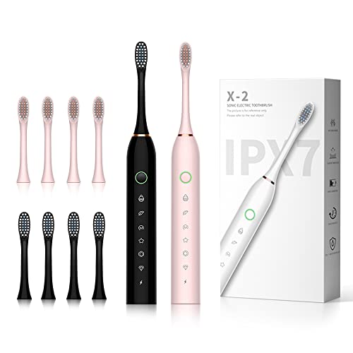 84% OFF: SUNPRO 2 Pack Sonic Electric Toothbrush - Image 2