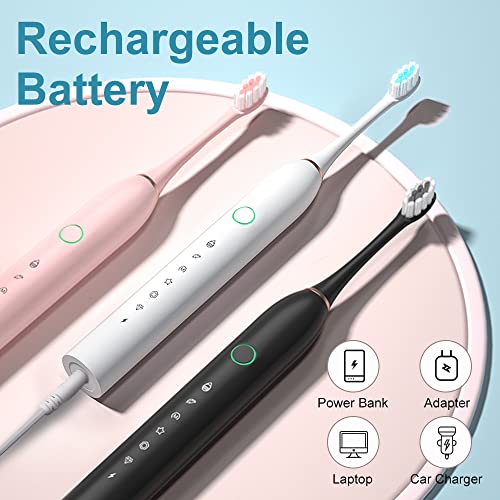 84% OFF: SUNPRO 2 Pack Sonic Electric Toothbrush - Image 5