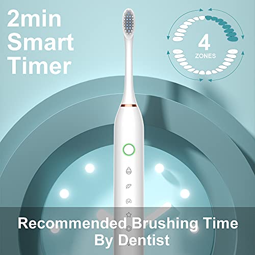84% OFF: SUNPRO 2 Pack Sonic Electric Toothbrush - Image 6