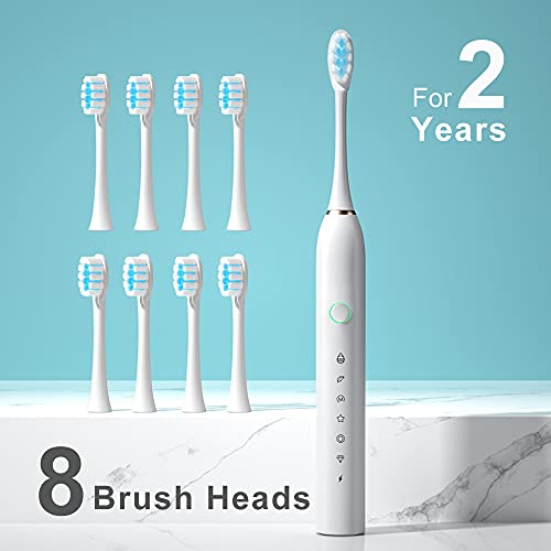 84% OFF: SUNPRO 2 Pack Sonic Electric Toothbrush - Image 7