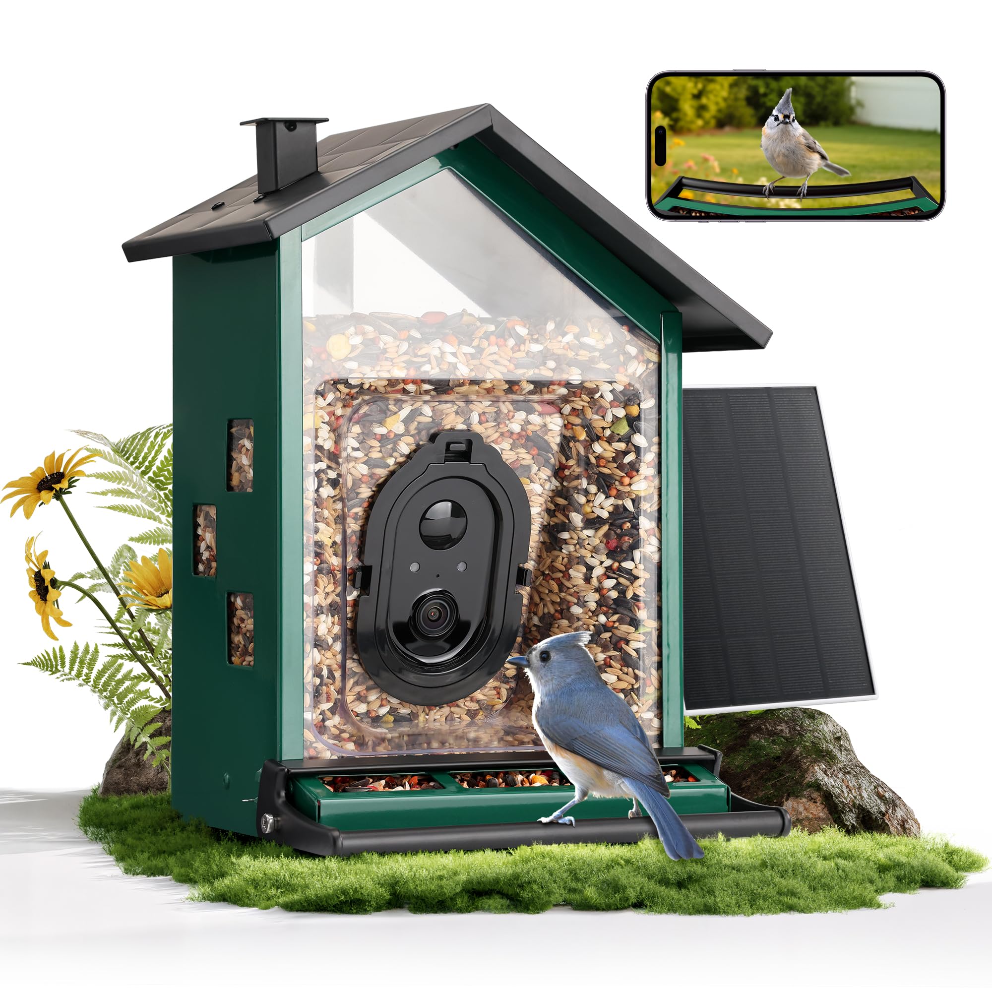 9% Off TT Nature Smart Bird Feeder with Camera