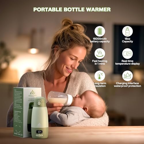 50% Off Portable Baby Bottle Warmer with Temp Control - Image 4