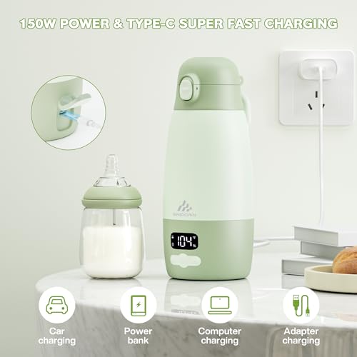 50% Off Portable Baby Bottle Warmer with Temp Control - Image 6