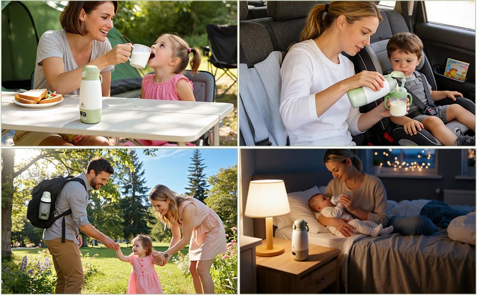 50% Off Portable Baby Bottle Warmer with Temp Control - Image 8