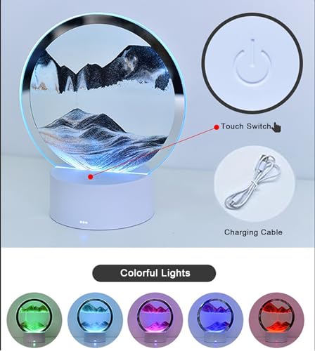 60% Off Moving Sand Art Lamp with Code Y6G2GZNM - Image 7