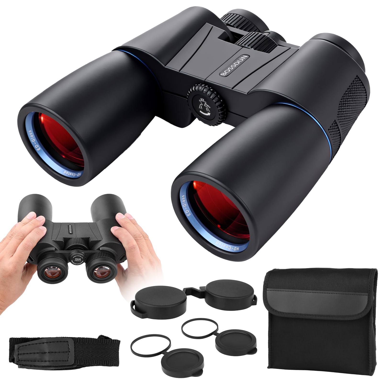 50% Off BOSSDUN 16x50 Binoculars for Adults - Image 1