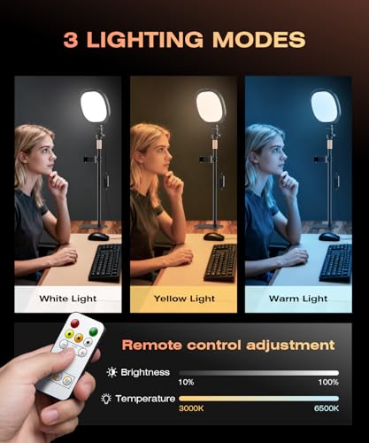 17% Off PQRQP Ring Light for Desk with Code - Image 4