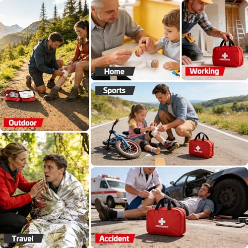 25% Off 382-Piece Portable First Aid Kit – Code XH9J8PP8 - Image 5