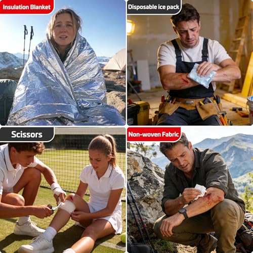 25% Off 382-Piece Portable First Aid Kit – Code XH9J8PP8 - Image 8