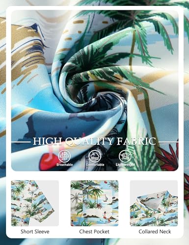 50% Off Men's Hawaiian Shirt – Tropical Button Down for Summer - Image 6