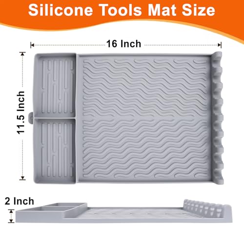 Silicone Griddle Mat with Spatula Holder, Code 5VHJLYU9 - Image 4
