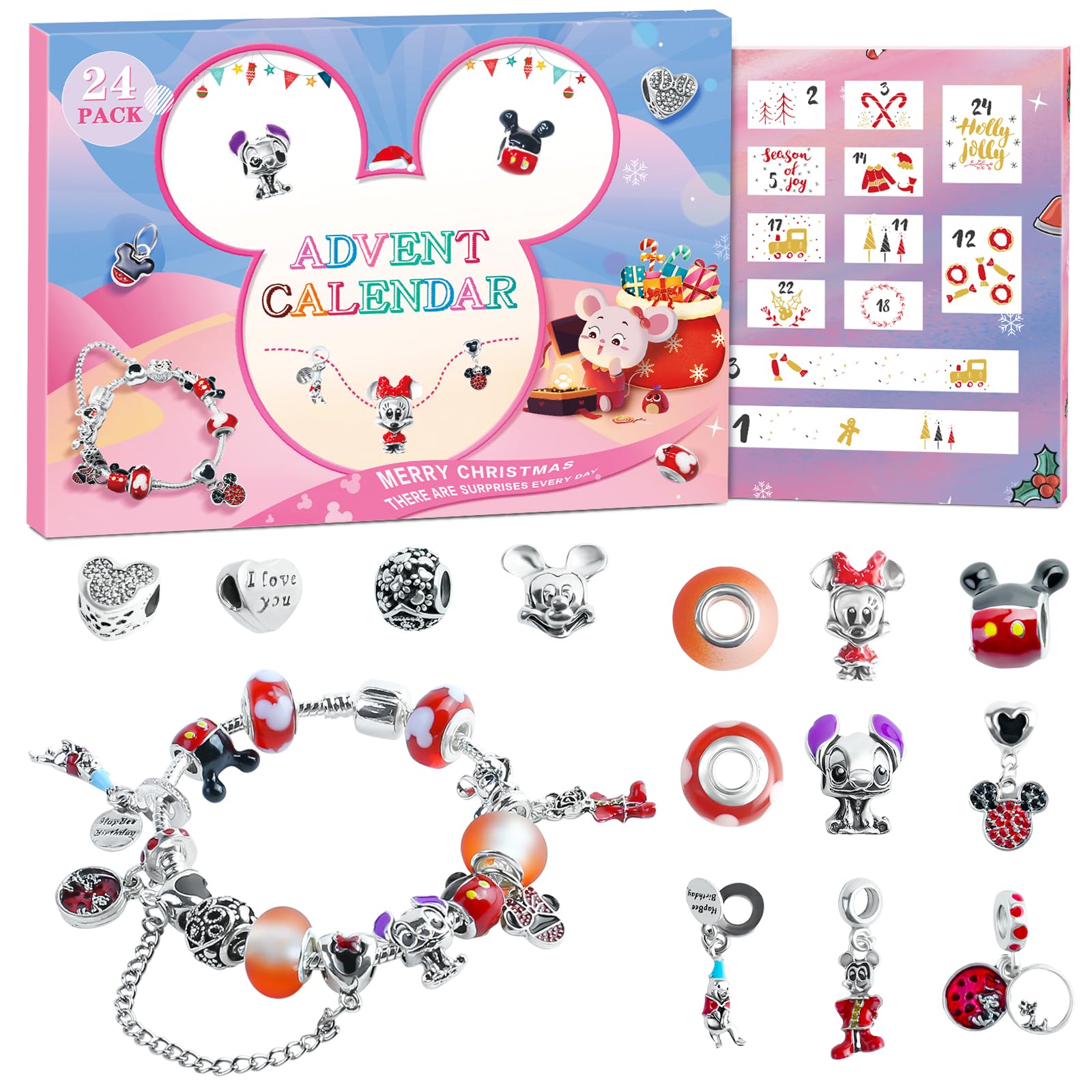 96PJZE2M Code: SWIND 2026 Advent Calendar Bracelet Set at $19.99 - Image 1
