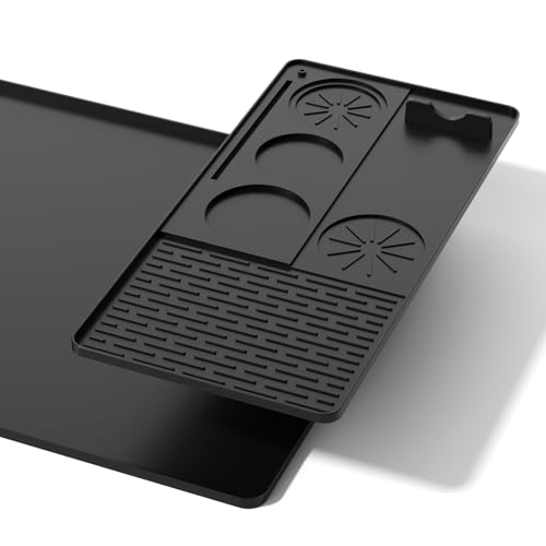 24×16 Silicone Coffee Mat with Detachable Drying Mat at $9.99 - Image 5