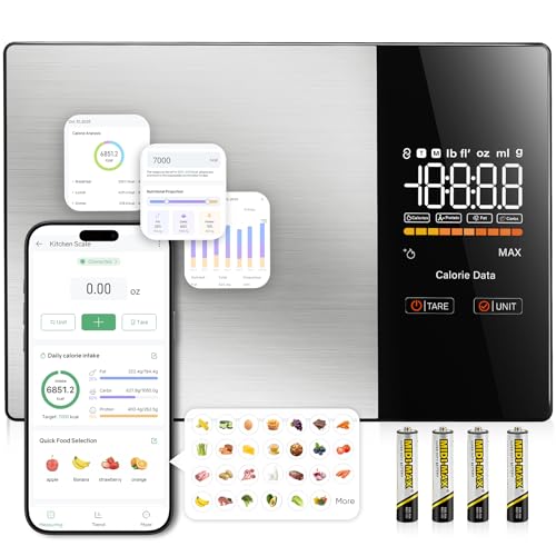 KUAIVO Smart Nutrition Food Scale - Save with Code DILZ7N5T - Image 2