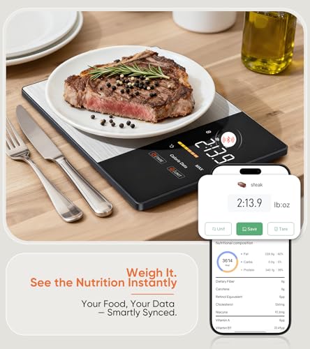 KUAIVO Smart Nutrition Food Scale - Save with Code DILZ7N5T - Image 4