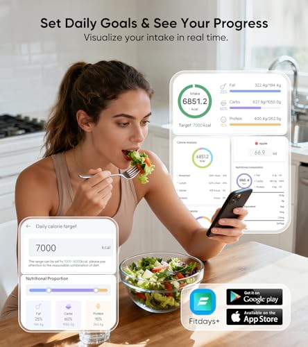 KUAIVO Smart Nutrition Food Scale - Save with Code DILZ7N5T - Image 5