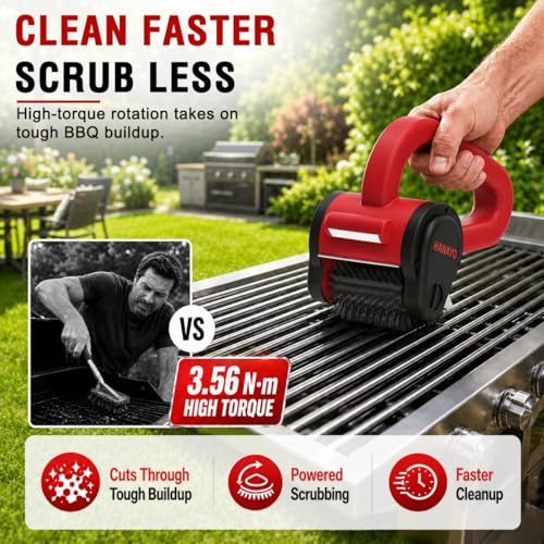 38% Off Hanayo Rechargeable Electric BBQ Grill Brush - Image 3