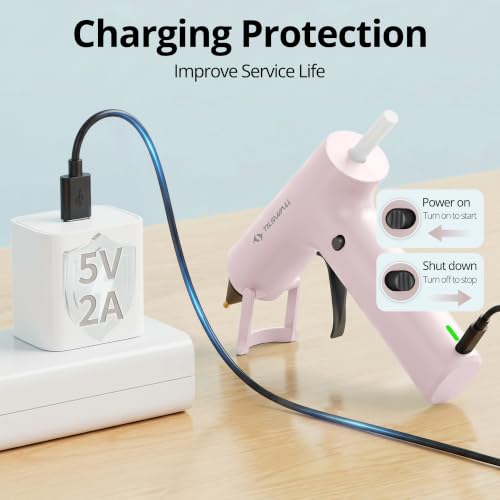 15% Off Tilswall Cordless Hot Glue Gun + Sticks - Image 6