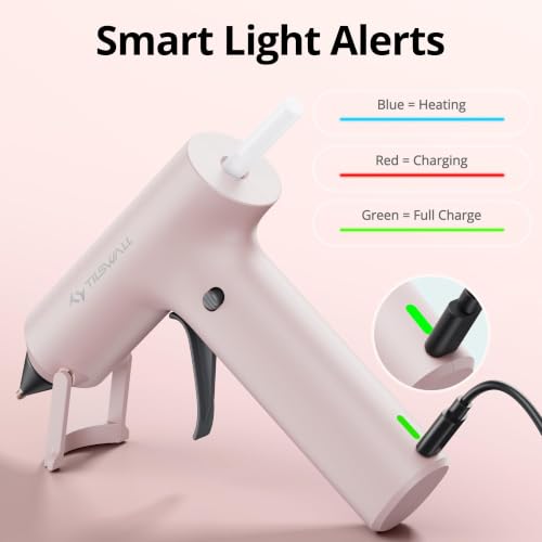 15% Off Tilswall Cordless Hot Glue Gun + Sticks - Image 8