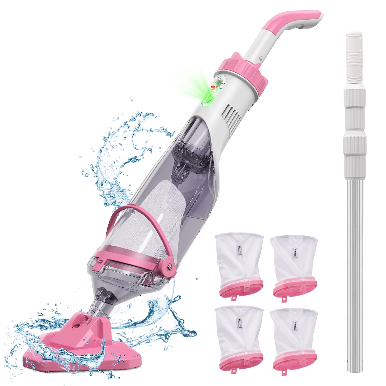 Enhulk Pool Vacuum Deal: $89.99 with Code Q8ZLWATK