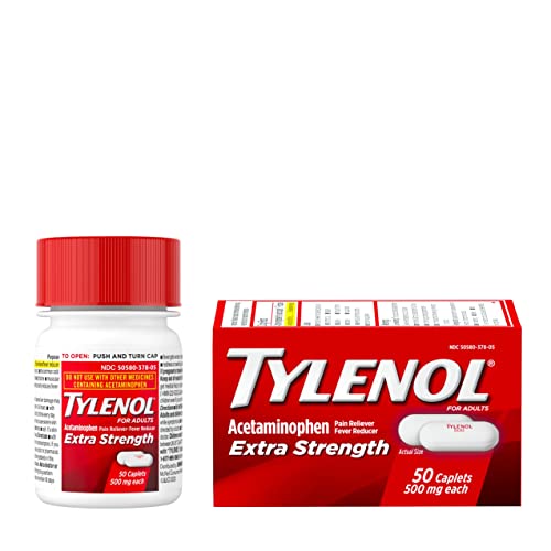 5% Off Tylenol Extra Strength 500 mg Caplets for Pain Relief - Image 4