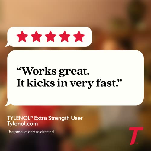 5% Off Tylenol Extra Strength 500 mg Caplets for Pain Relief - Image 7