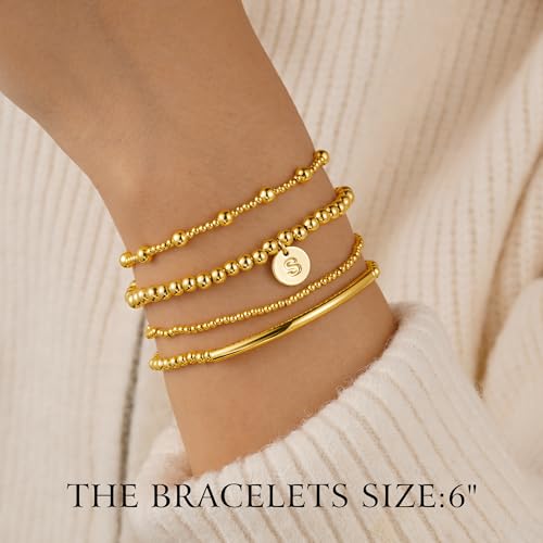 56% Off Turandoss Gold Cross Bead Bracelets for Women & Teens - Image 5
