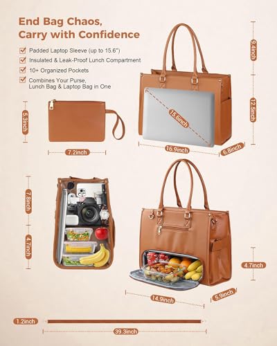 Save 40% on Women's Work Tote with Lunch Compartment - Image 3