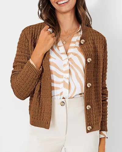 39% Off PRETTYGARDEN Women's Knit Cardigan - Image 5