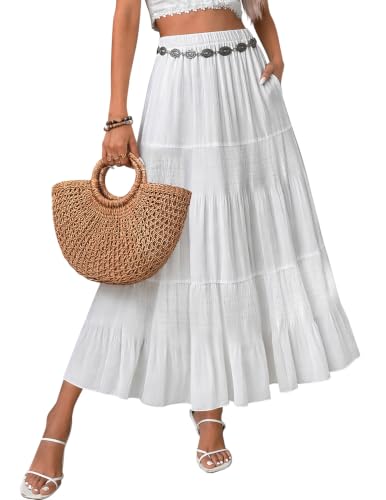 32% Off Zeagoo Women's Chiffon Maxi Skirt + Extra 10% Coupon - Image 2
