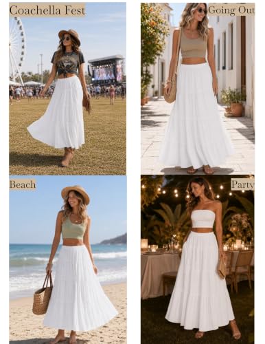 32% Off Zeagoo Women's Chiffon Maxi Skirt + Extra 10% Coupon - Image 5