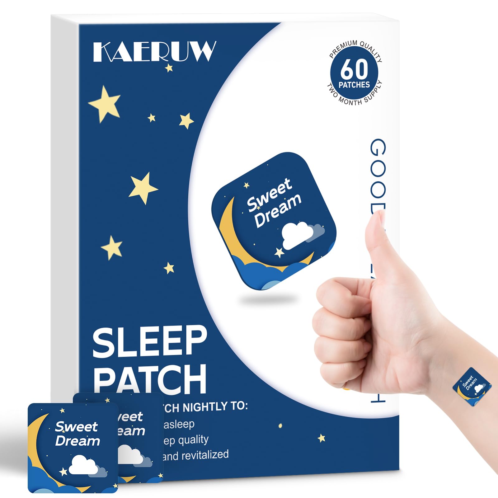 NJYF98R5: 60-Pack Sleep Patches for Adults - $9.99