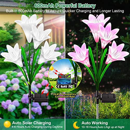 Save with Code OUXJAJ3X on Solar Flower Lights - Image 3