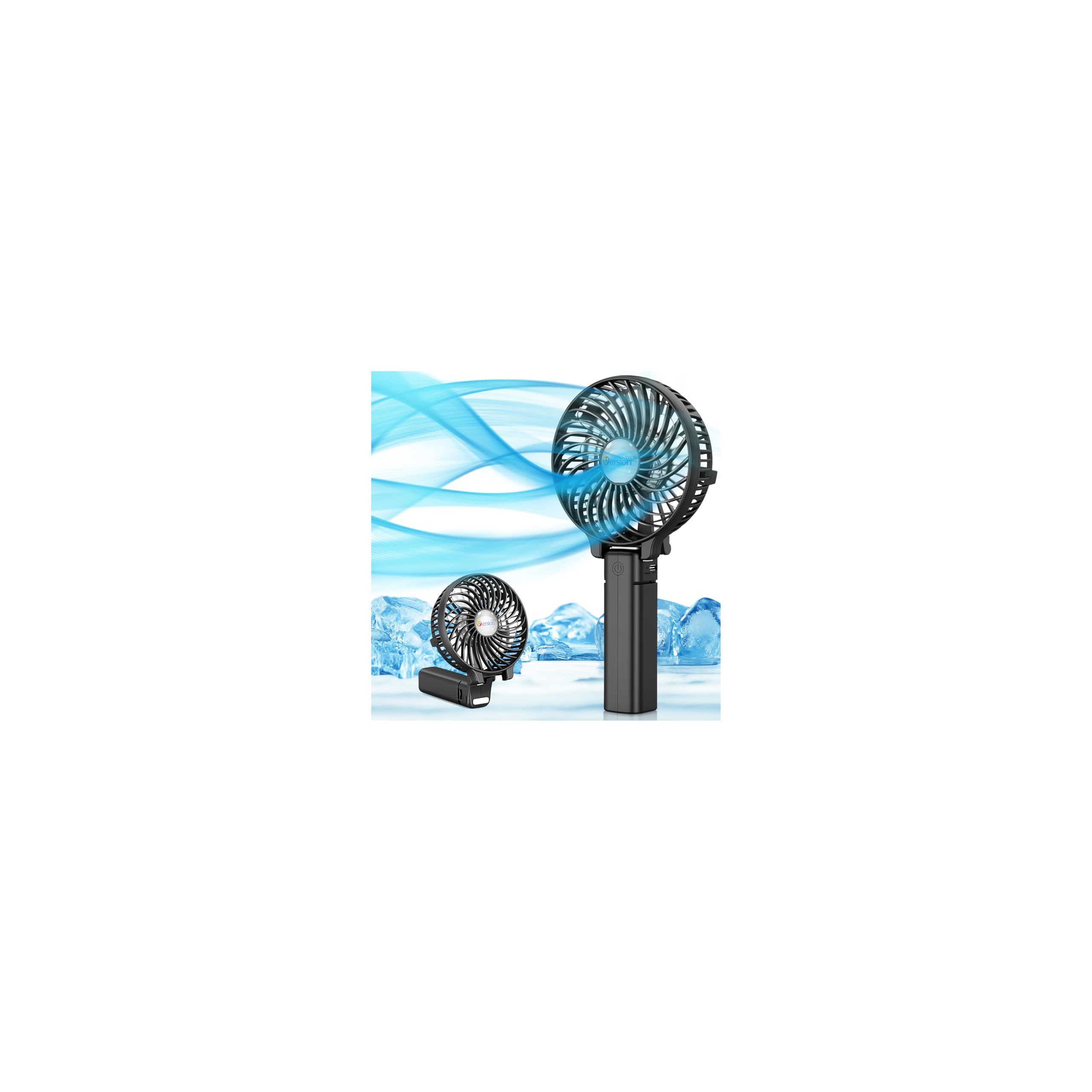 32% Off VersionTECH. Portable Handheld Fan – Code ISF8PGBH - Image 1