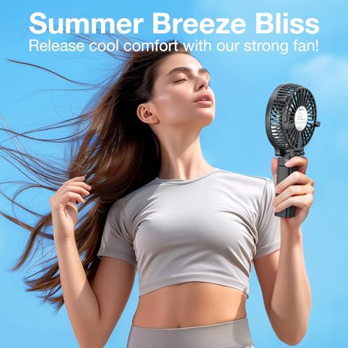32% Off VersionTECH. Portable Handheld Fan – Code ISF8PGBH - Image 5