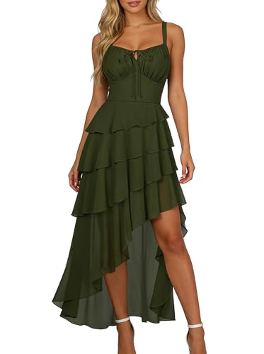 47% Off Scarlet Darkness Ruffle Gothic Dress for Women - Image 2