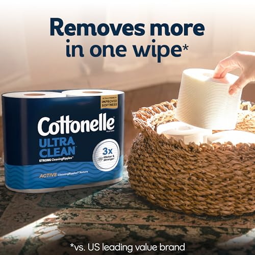 10% Off Cottonelle Ultra Clean Toilet Paper, 32 Family Mega Rolls - Image 4