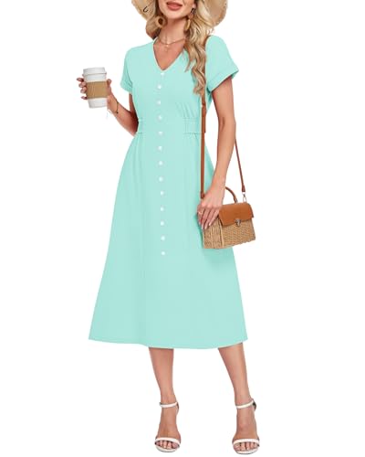 51% OFF MOLERANI Women's Summer Midi Dress with Pockets - Image 2