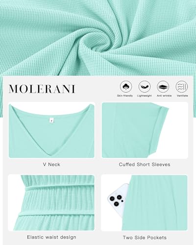 51% OFF MOLERANI Women's Summer Midi Dress with Pockets - Image 5