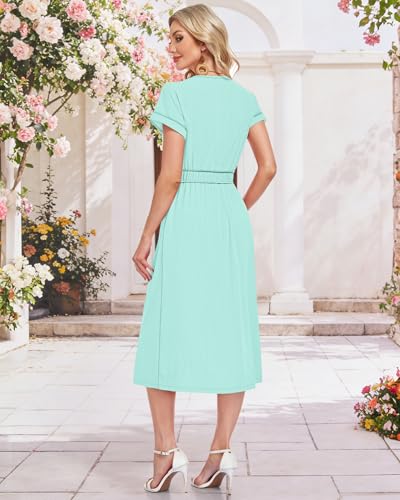 51% OFF MOLERANI Women's Summer Midi Dress with Pockets - Image 6