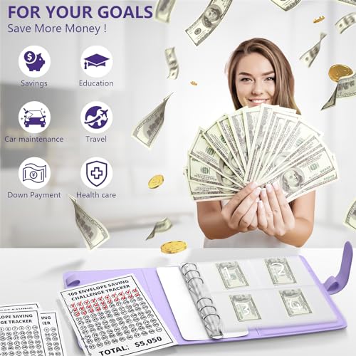 Save $6.49 on Nooydio Money Saving Challenge Binder - Image 3