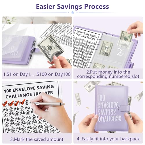 Save $6.49 on Nooydio Money Saving Challenge Binder - Image 4