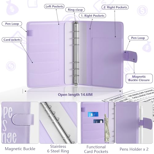 Save $6.49 on Nooydio Money Saving Challenge Binder - Image 7