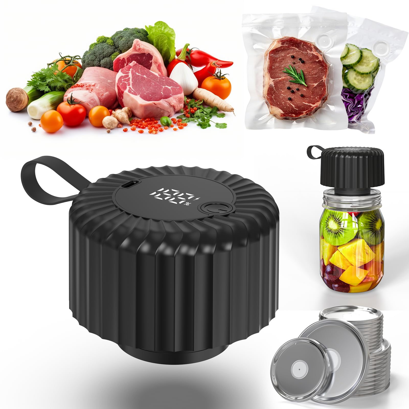 Save $150 on FISHOAKY Mason Jar Vacuum Sealer - Image 1
