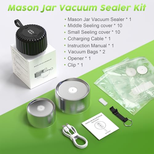 Save $150 on FISHOAKY Mason Jar Vacuum Sealer - Image 7