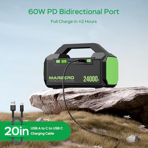 60% Off MARBERO 24,000mAh Portable Power Station - Image 5