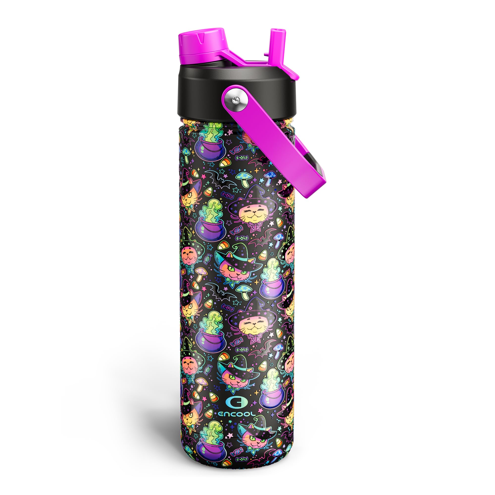 69% Off ENCOOL Insulated Water Bottle with Straw - Image 1