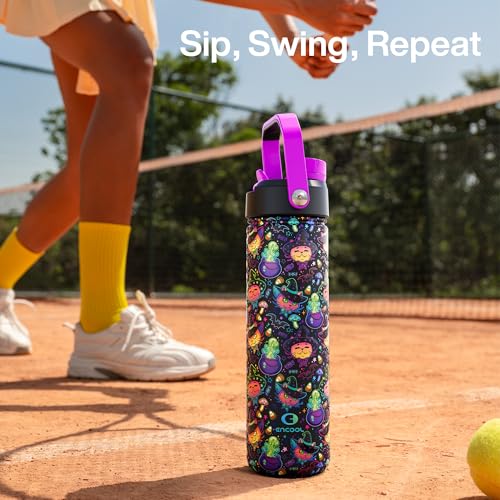 69% Off ENCOOL Insulated Water Bottle with Straw - Image 6