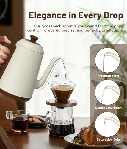21% Off ELTRIKO Gooseneck Kettle – Perfect for Coffee Lovers - Image 3