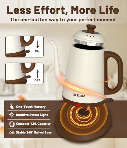 21% Off ELTRIKO Gooseneck Kettle – Perfect for Coffee Lovers - Image 7